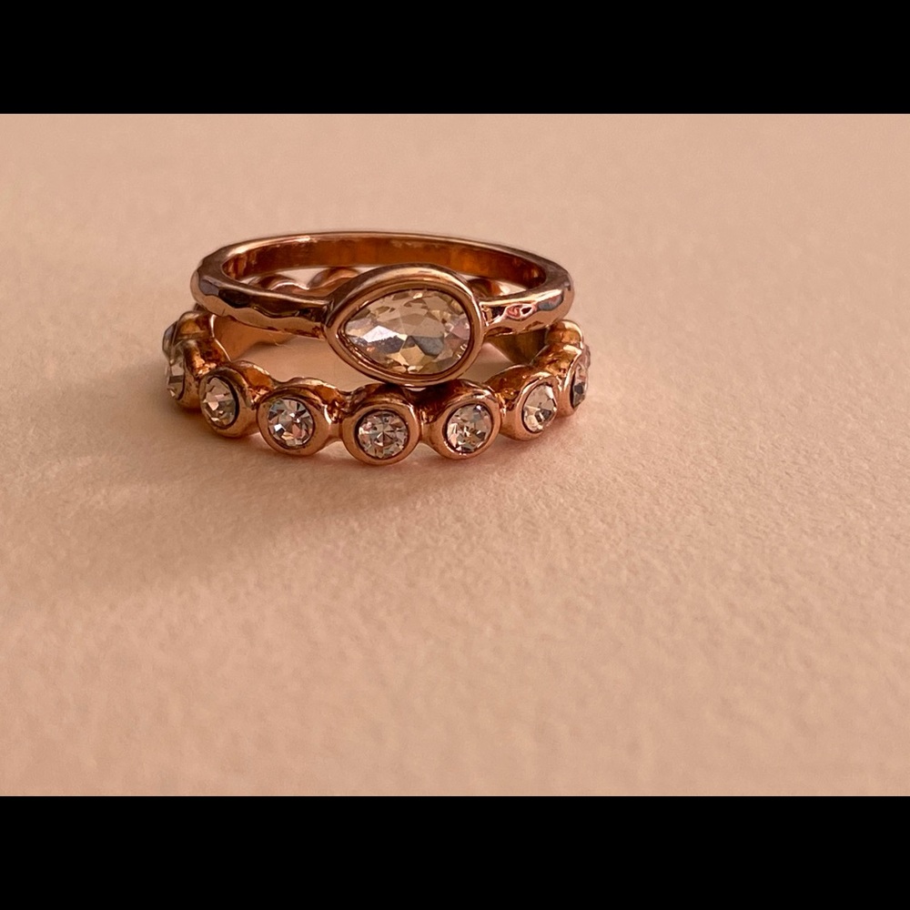 Gold ring set